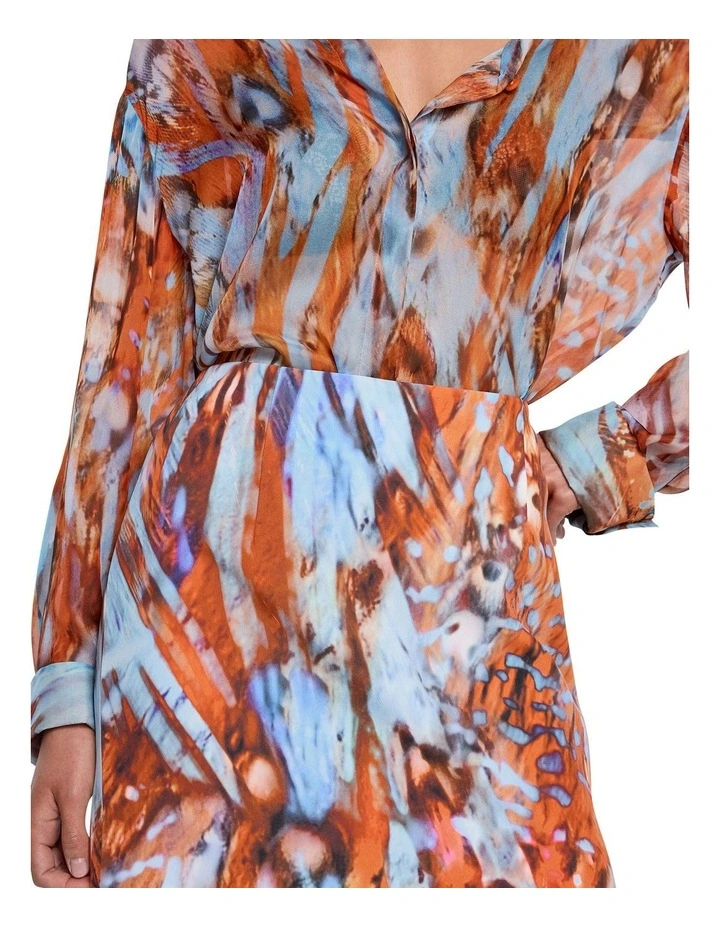 Intermix Mini Skirt in Print image 3