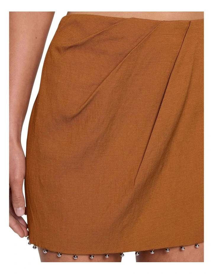 Endless Day Mini Skirt in Ginger image 3
