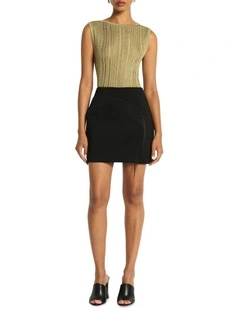 Ruelle Skirt in Black