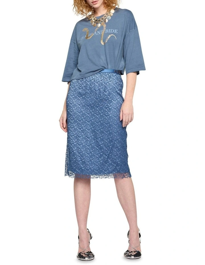 Meret Skirt in Indigo image 1