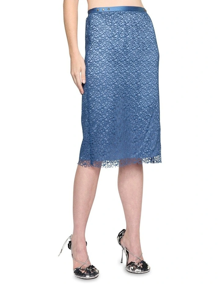 Meret Skirt in Indigo image 2
