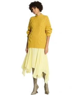 Fragaria Skirt in Limoncello