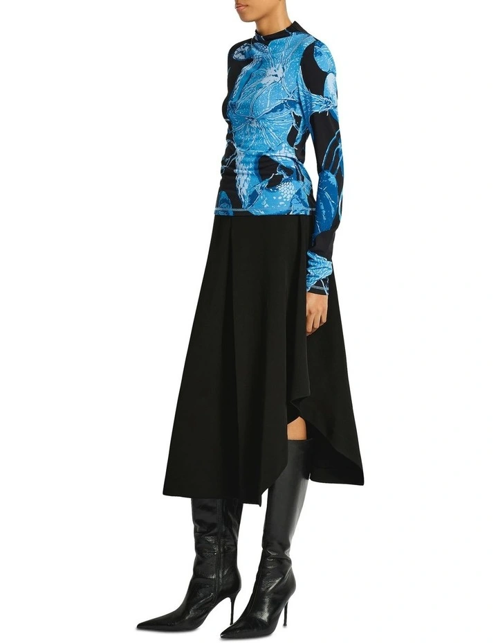 Porto Skirt in Black image 5