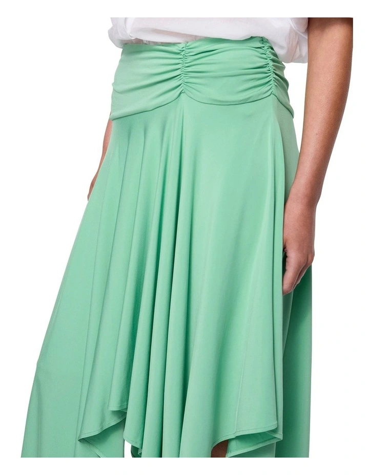 Aera Skirt in Summer Green image 3