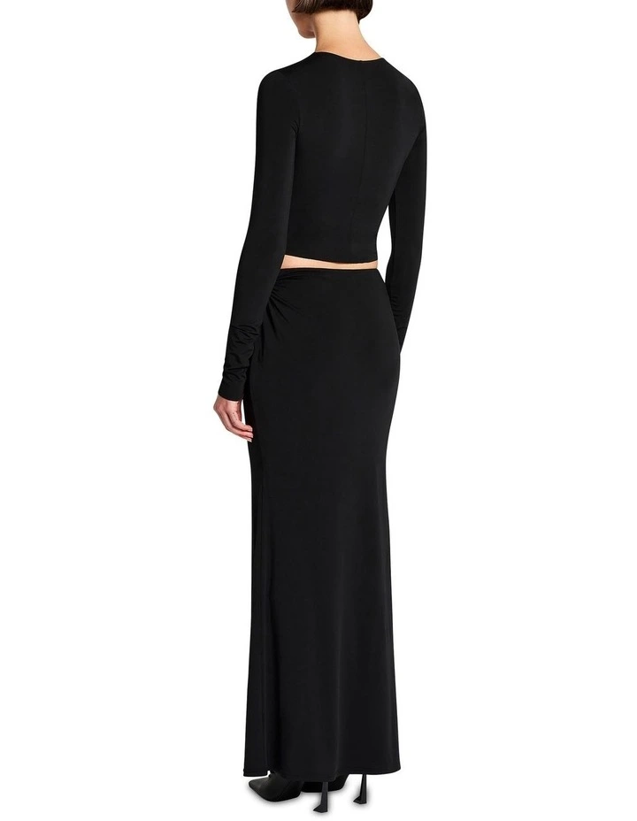 La Dama Skirt in Carbon Grey image 4