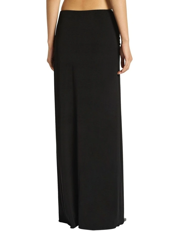 Illusions Maxi Skirt in Silver image 2