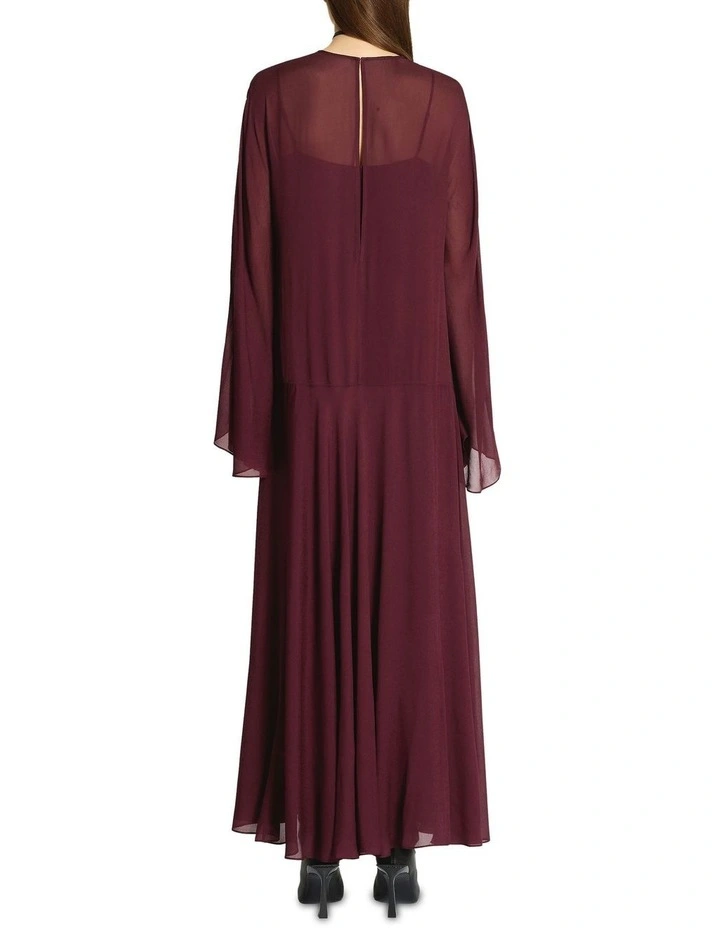 Oasis Long Sleeve Dress in Green image 2