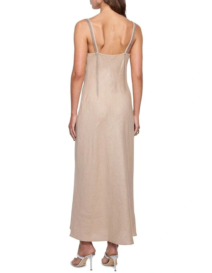 Rain Or Shine Dress in Gilver Foil image 3