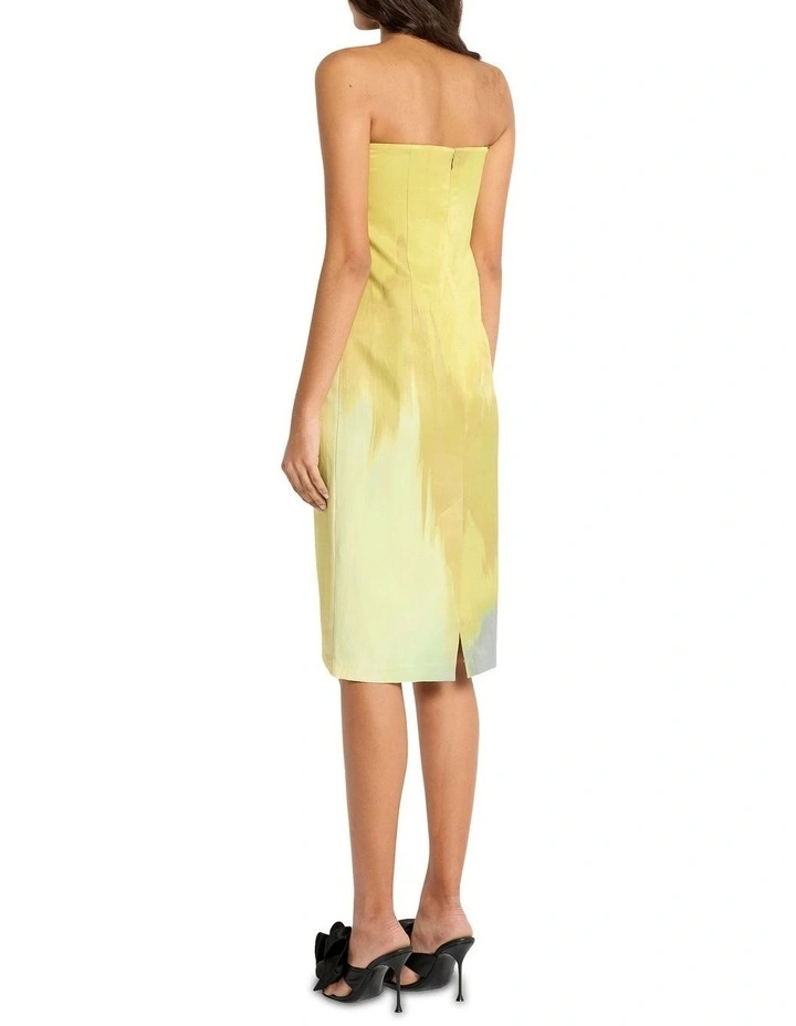 Ombre Landscape Dress in Print image 2