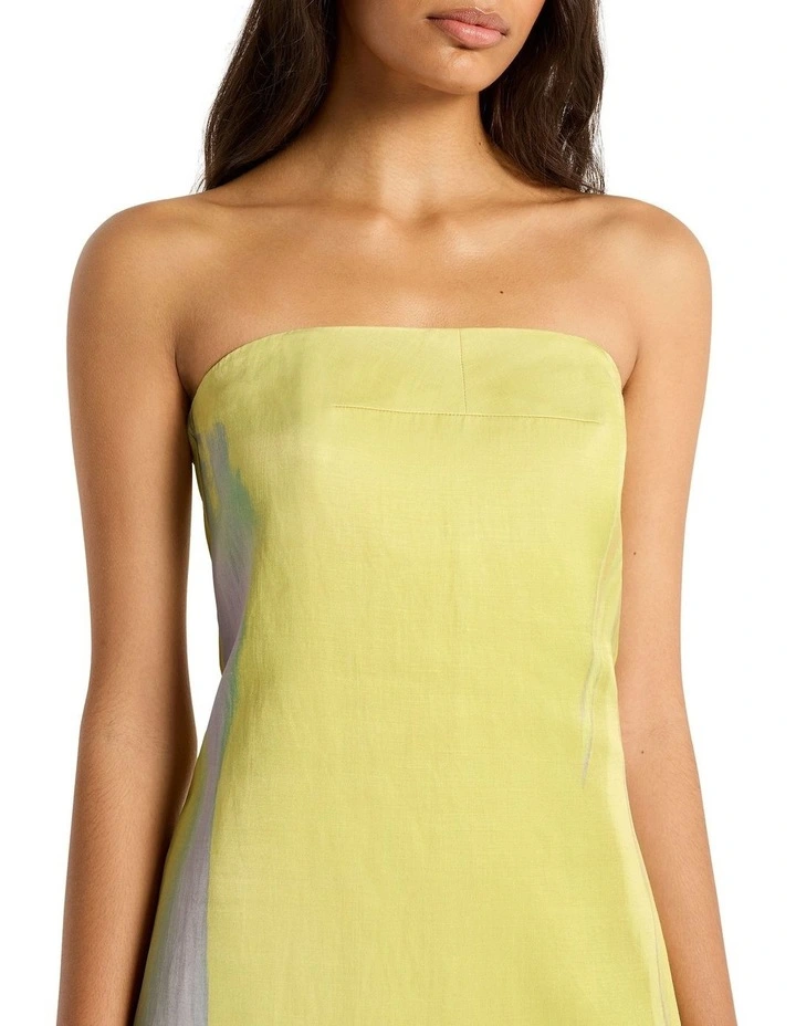 Ombre Landscape Dress in Print image 4