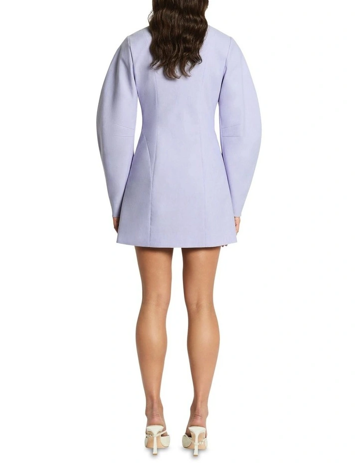 Paloma Mini Dress in Ice Lilac image 2