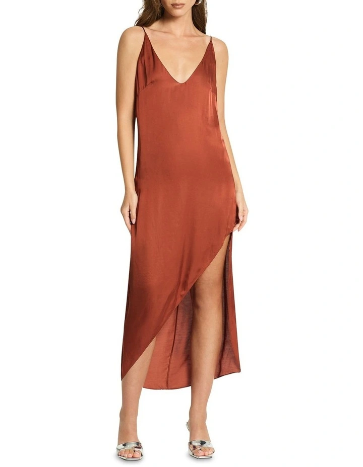 Sur Dress in Brick image 4