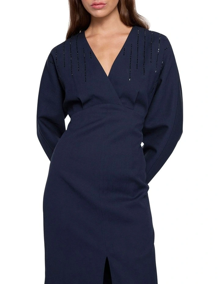 Argent Dress in Navy image 2