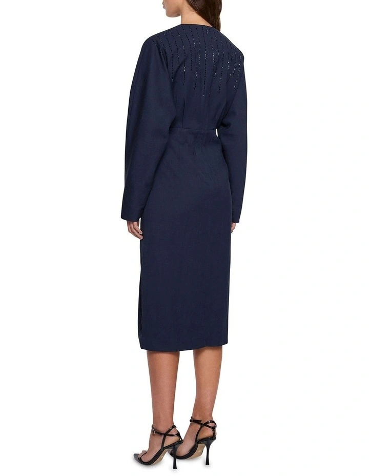 Argent Dress in Navy image 3