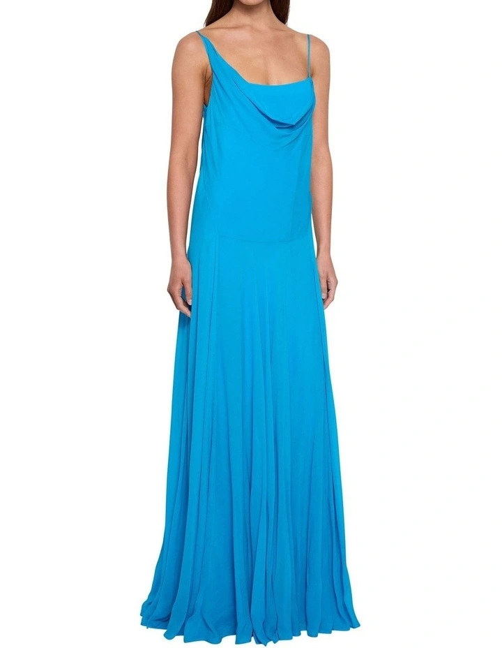 Subtle Move Dress in Marine Blue image 1