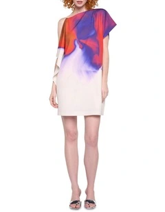 In Stereo Mini Dress in Print