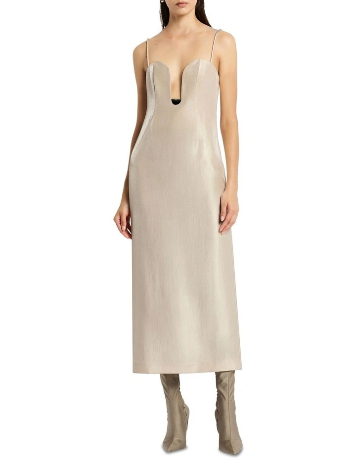 Ascend Again Dress in Sand image 1