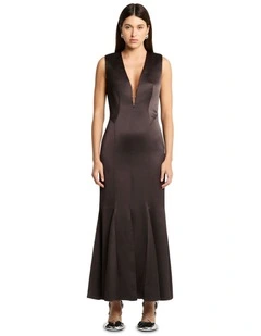 Orissa Dress in Chocolate