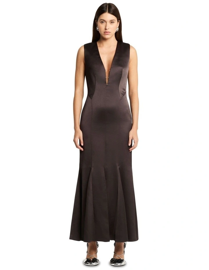 Orissa Dress in Chocolate image 1