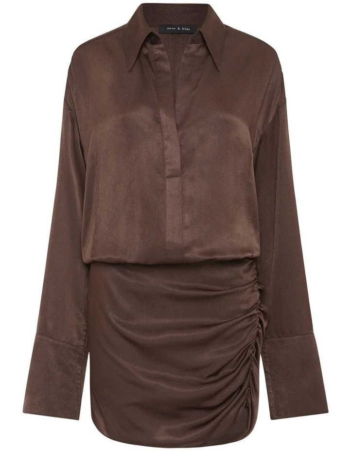 Sweet Disposition Dress in Carob image 5