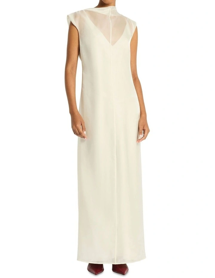 Afterglow Dress in Edelweiss image 1