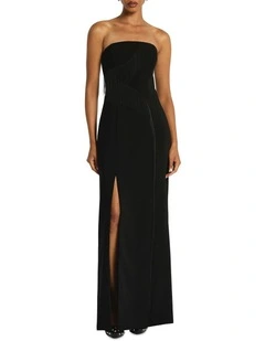 Ruelle Gown in Black