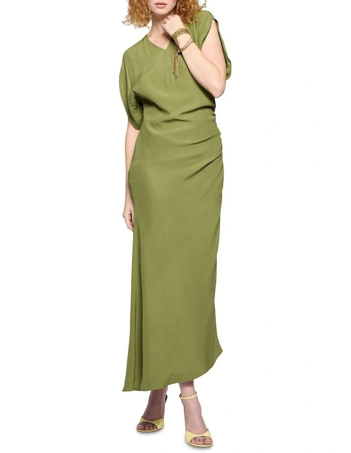 Ivy Dance Dress in Khaki image 1