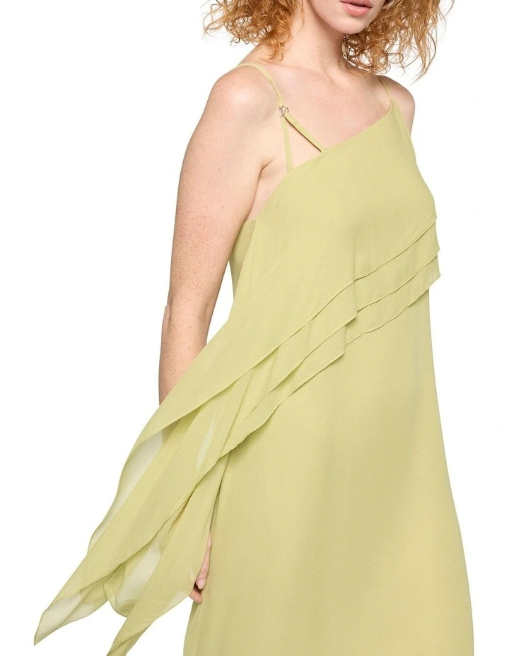 Mara Dress in Pistachio image 2