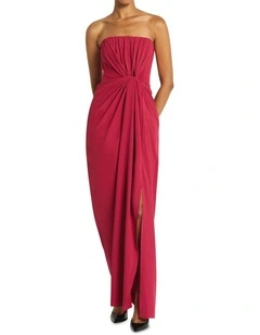Artemis Maxi Dress in Pomegranate