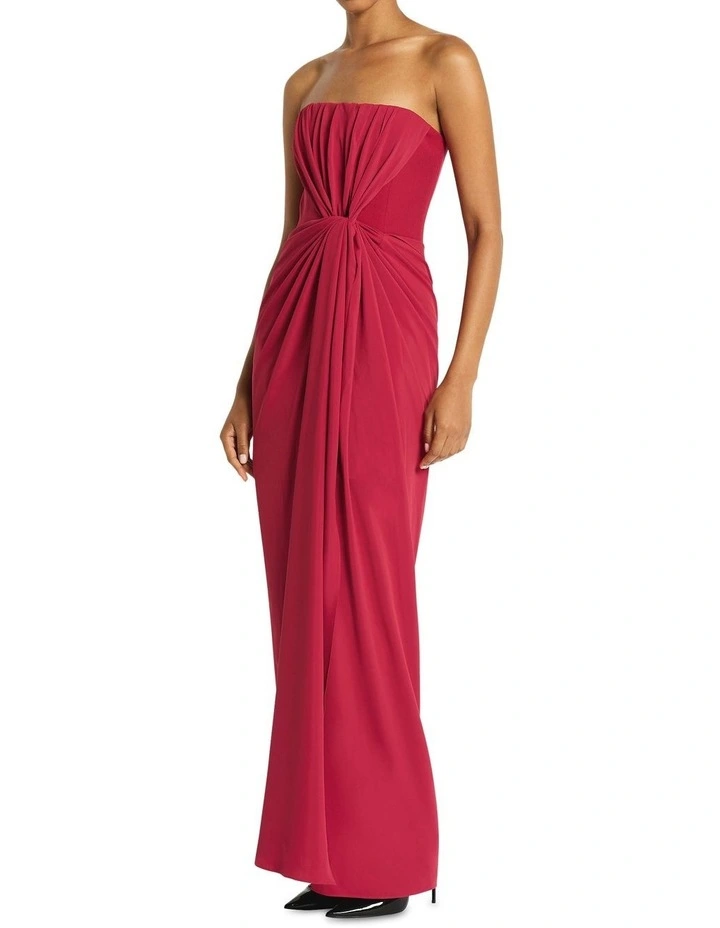 Artemis Maxi Dress in Pomegranate image 2