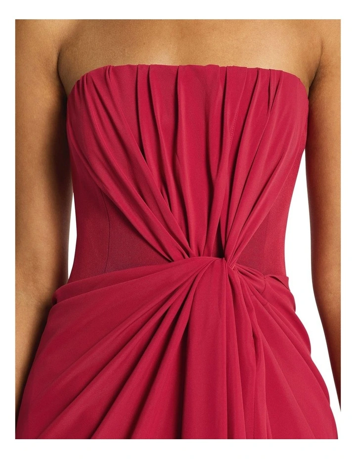 Artemis Maxi Dress in Pomegranate image 3