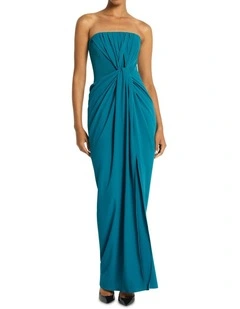 Artemis Maxi Dress in Teal