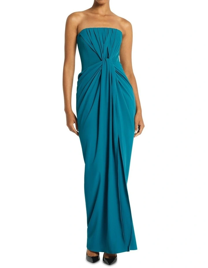 Artemis Maxi Dress in Teal image 1