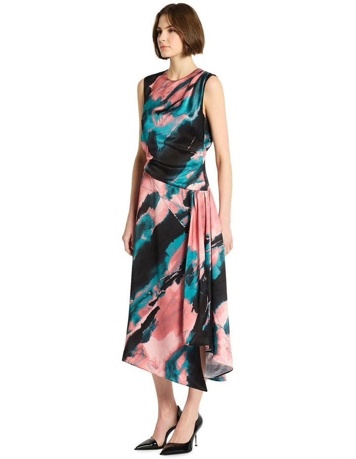 Artique Midi Dress in Print image 2