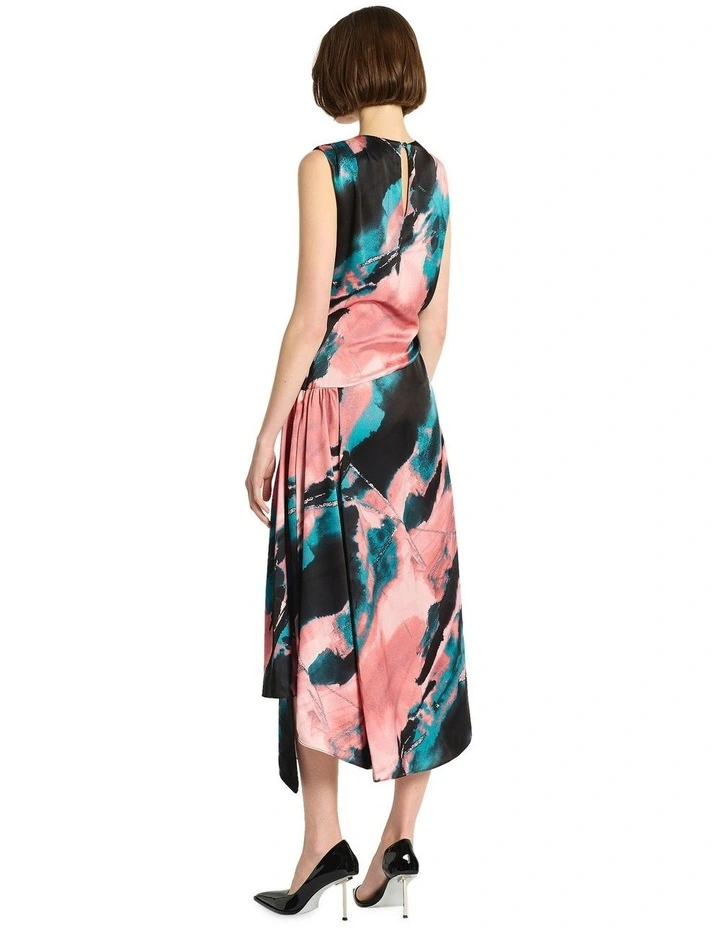 Artique Midi Dress in Print image 4