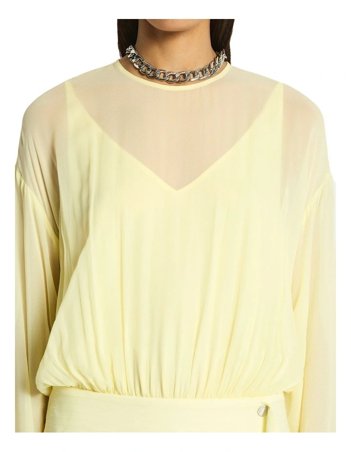 Fragaria Dress in Limoncello image 3