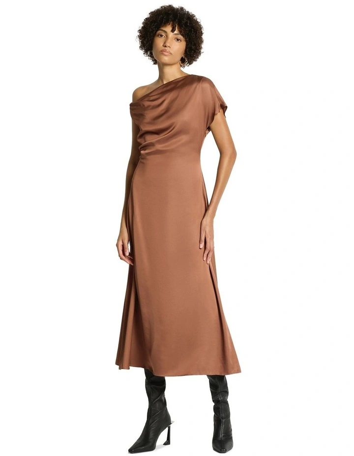 Sierra Midi Dress in Acorn image 3