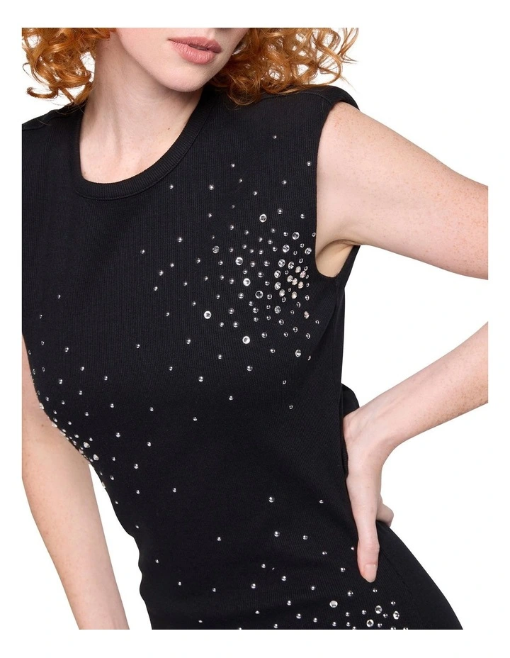 Moonlighting Dress in Black image 3