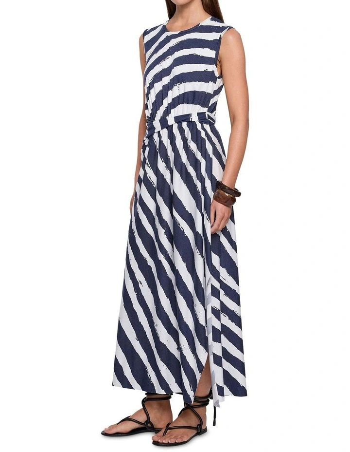 Soul Tee Dress in Stripe image 1