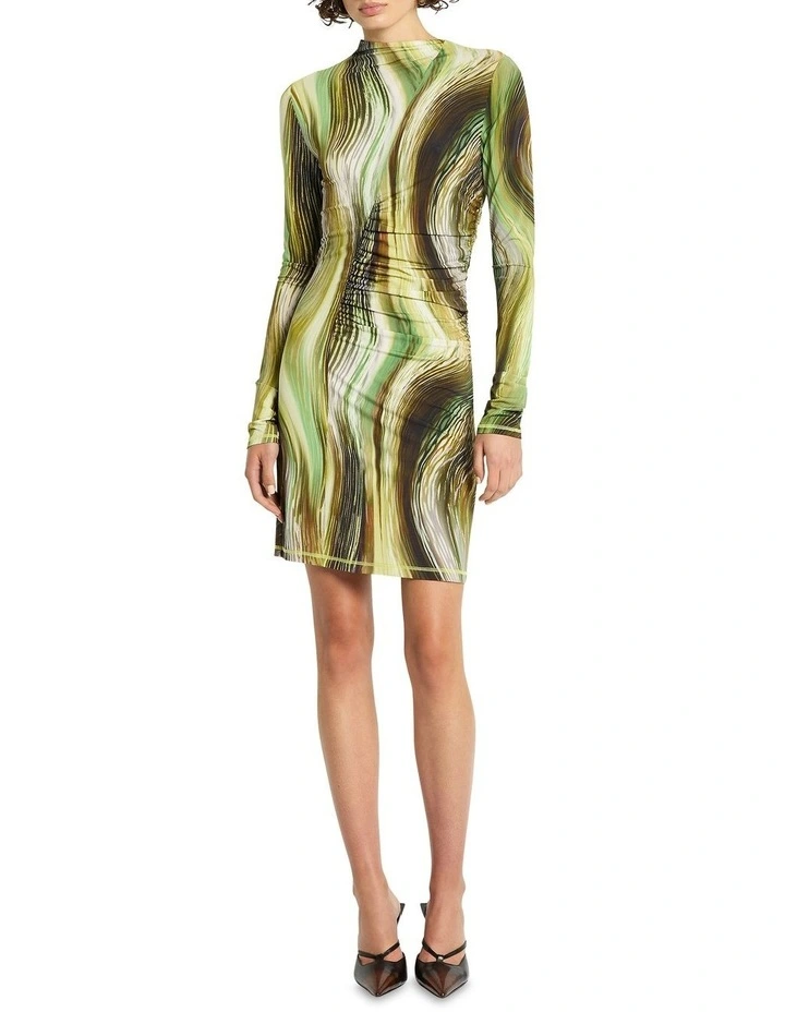 Tunnel Vision Dress in Print image 1