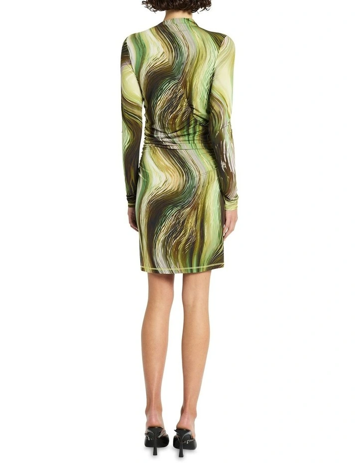 Tunnel Vision Dress in Print image 4