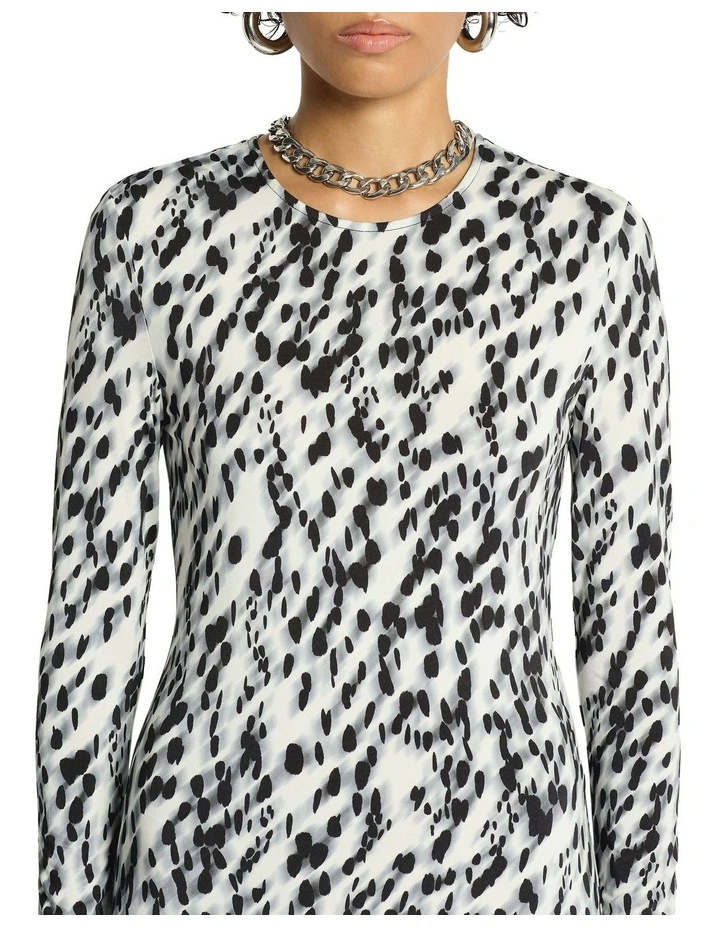 Dalmata Dress in Multi image 3