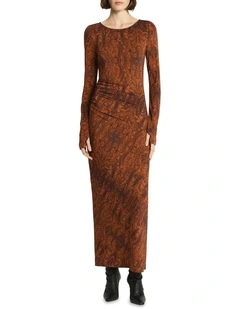 Veneera Maxi Dress in Multi