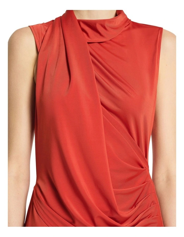 Samantha Dress in Orange image 3