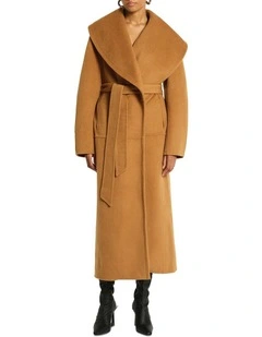 Como Coat in Biscotti