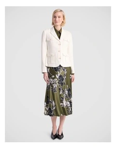 Theodora Jacket in Ivory