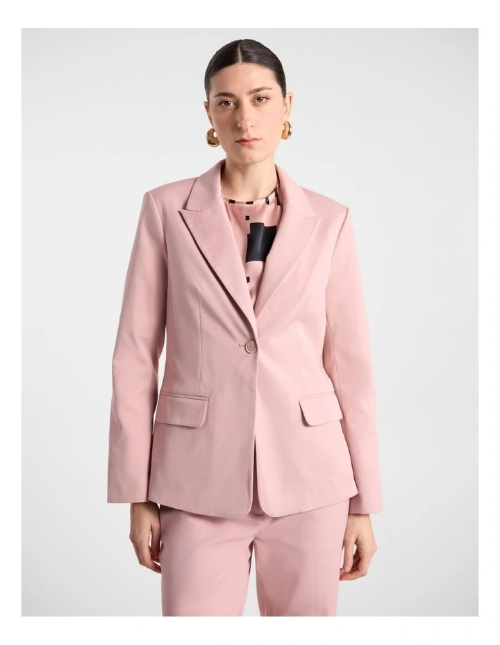 Ailis Blazer in Rose image 1