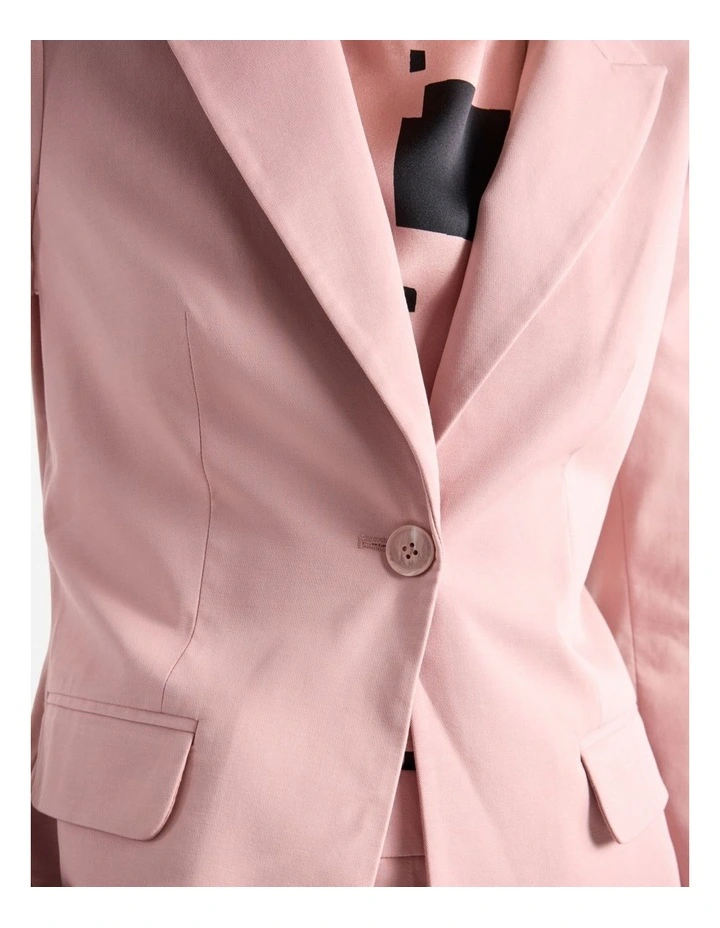 Ailis Blazer in Rose image 5