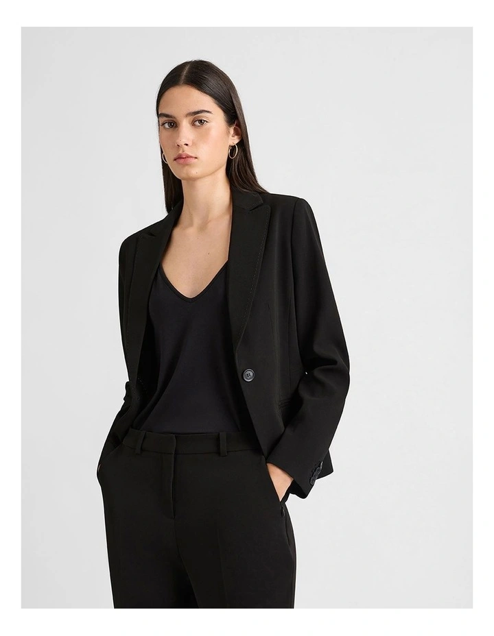 Simone Suit Jacket in Black image 1
