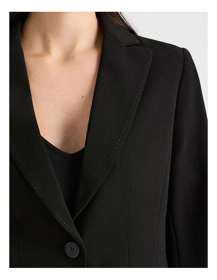 Simone Suit Jacket in Black image 4